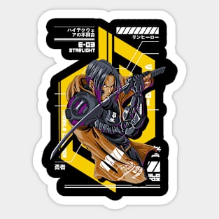 The Starlight Sword Heroes Sticker